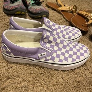 Purple Vans size 9 NEW
